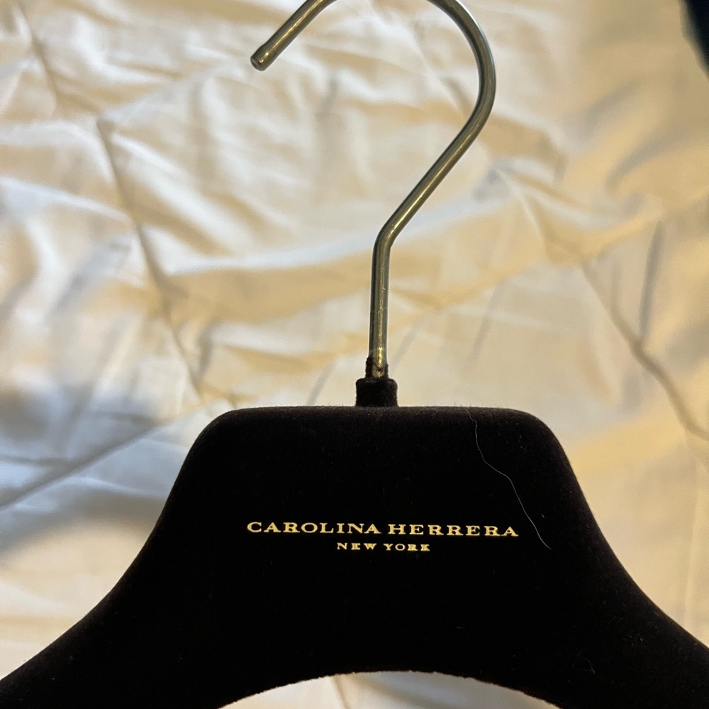 Carolina Herrera Black Velvet Hanger